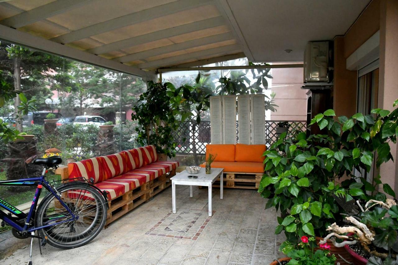 Studio On The Beach With Private Garden Agia Triada (Thessaloniki) Exterior photo