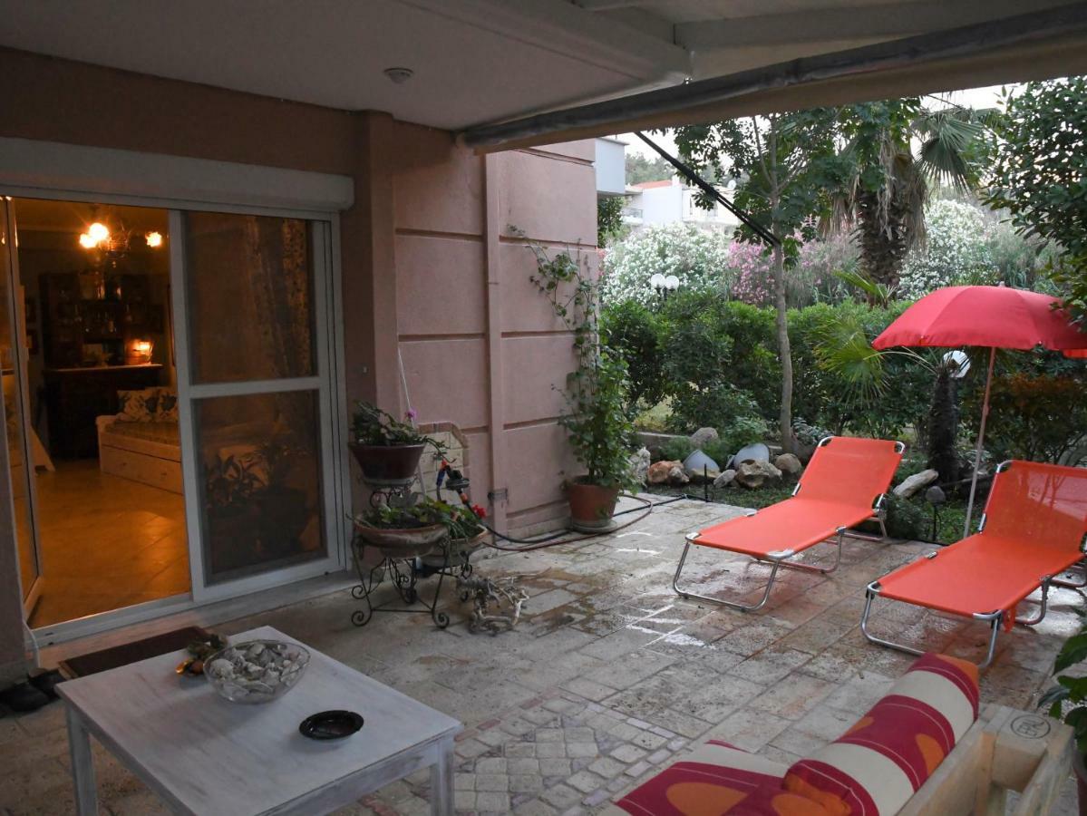 Studio On The Beach With Private Garden Agia Triada (Thessaloniki) Exterior photo